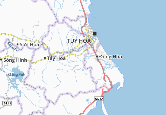 Mapa Hòa Tân Tây