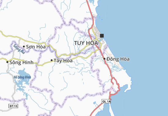 Kaart Plattegrond Hòa Bình 2