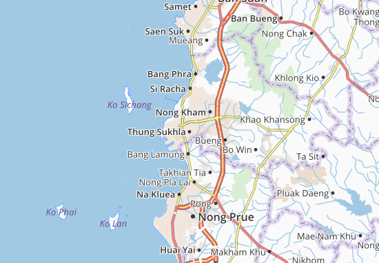 Mapa Thung Sukhla