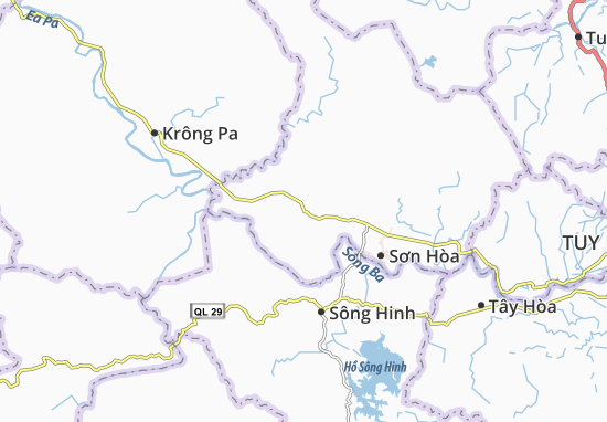 Mapa Ea Chà Rang