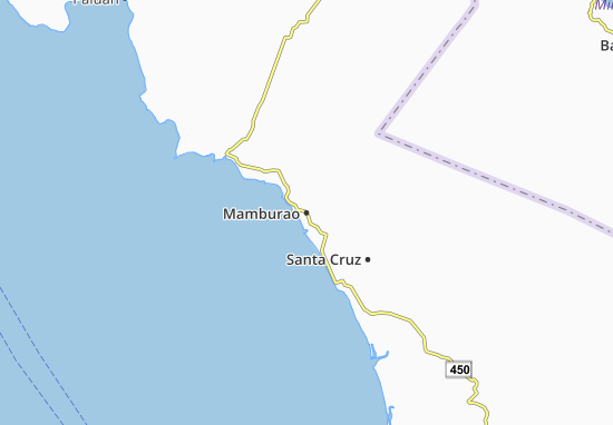 Karte Stadtplan Mamburao