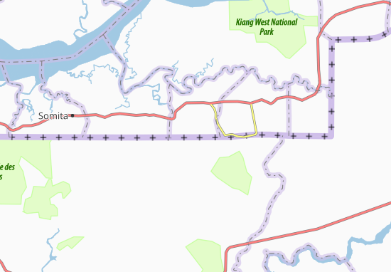 Mapa Kangalabata