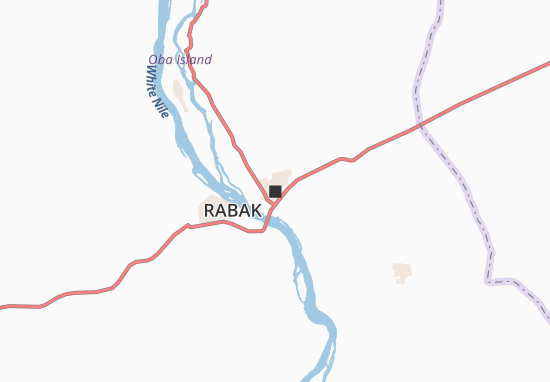 Mapa Rabak