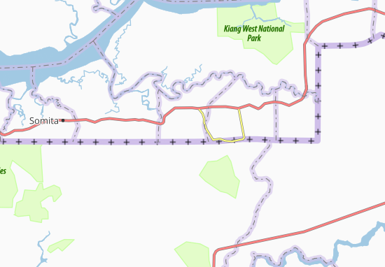 Mapa Kambalin