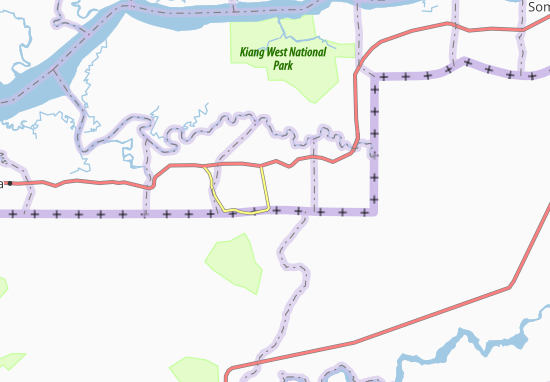 Karte Stadtplan Janding Jilahar