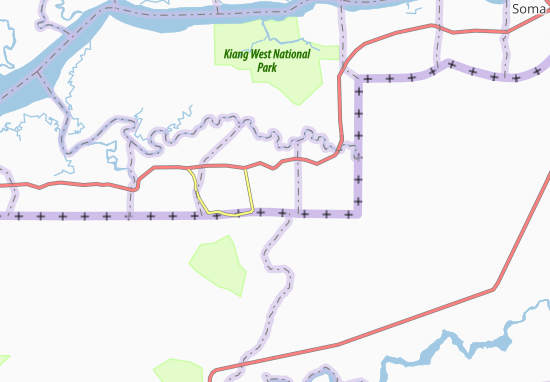 Kaart Plattegrond Bulengart