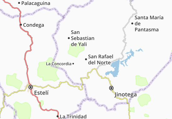 Mapa San Rafael del Norte