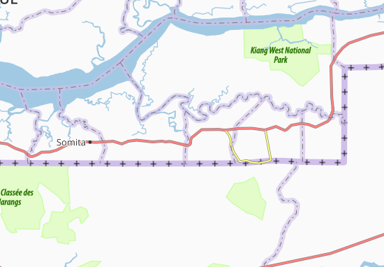 Saringa Map