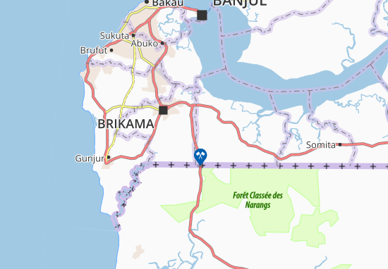 Karte Stadtplan Basori