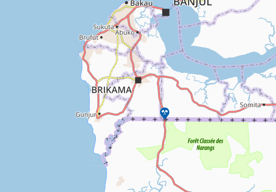 Mapa Bajong Koto