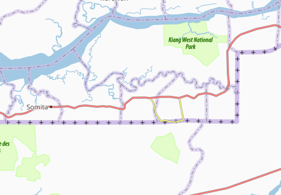 Mapa Barrow Kunda