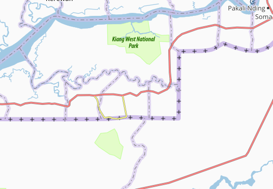 Karte Stadtplan Kanjibat