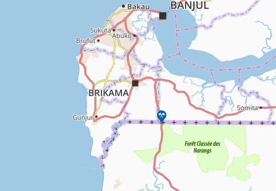 Mapa Bakary Sambou