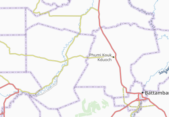 Karte Stadtplan Phumi Kien Kes