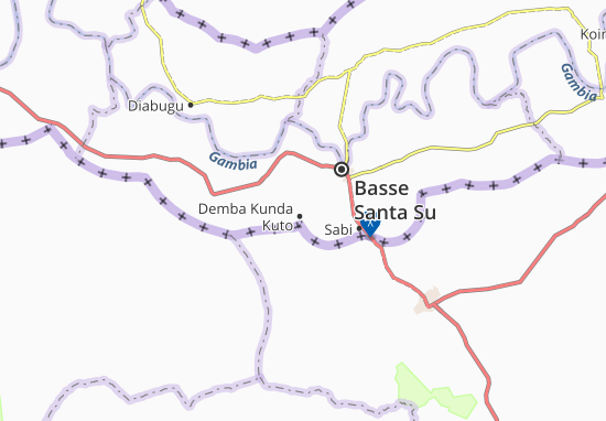 Mapa Banja