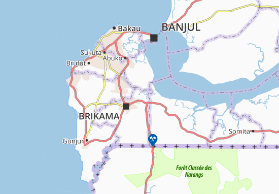 Mapa Kaimbujae