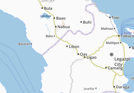 Karte Stadtplan Libon