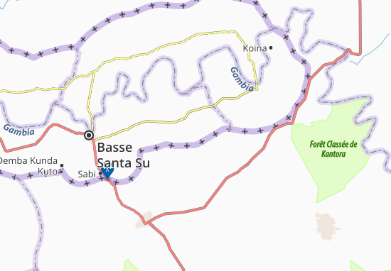 Madina Samako Map