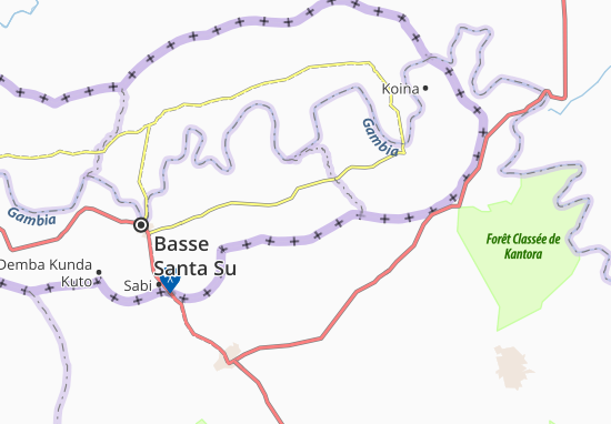 Mapa Sendebo