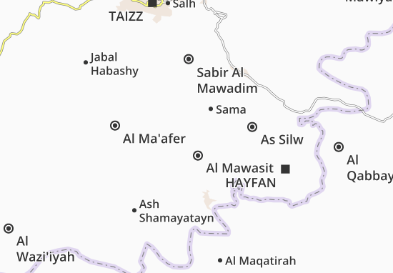 Karte Stadtplan Al Mawasit