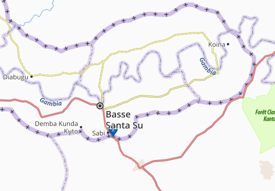 Mapa Kundam Foday