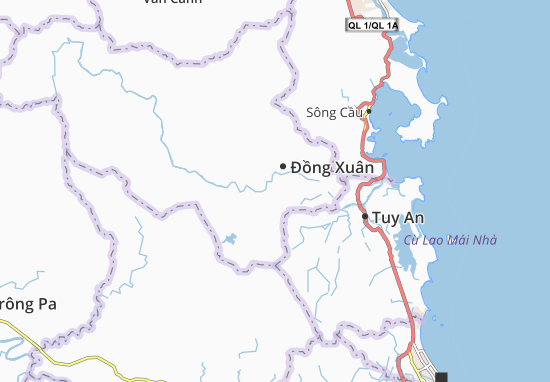 Kaart Plattegrond Xuân Quang 3