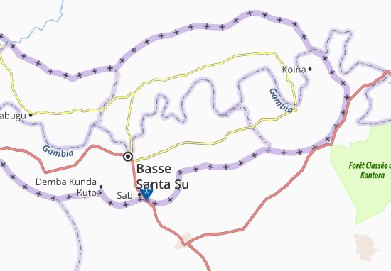 Mapa Sise Kunda