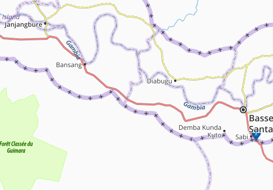 Mapa Legi Kunda