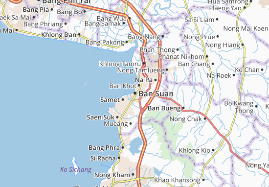 Mapa Ban Suan