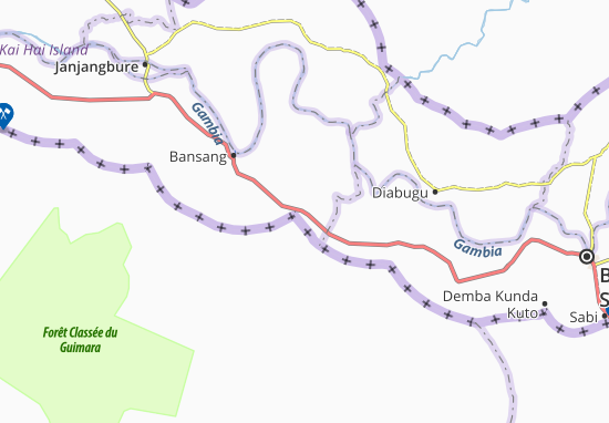 Mapa Santanto Bubu