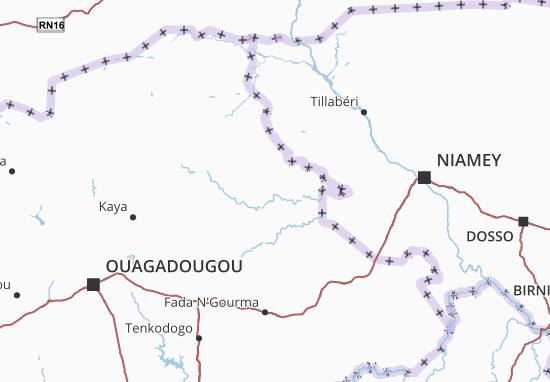 Mapa Yagha