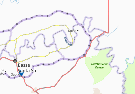 Mapa Kusun