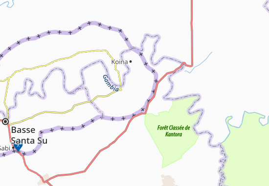 Mapa Karsi Kunda