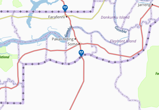 Subundu Map