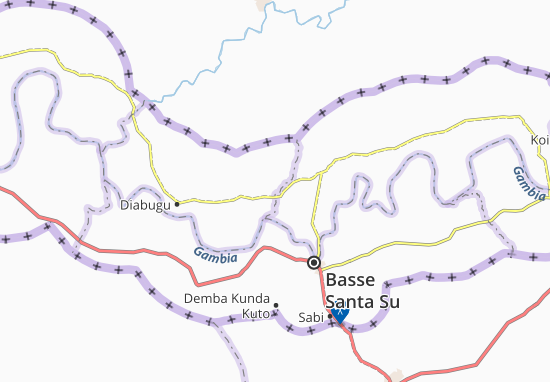 Mapa Darsilami