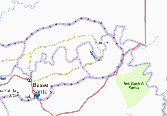 Mapa Mansa