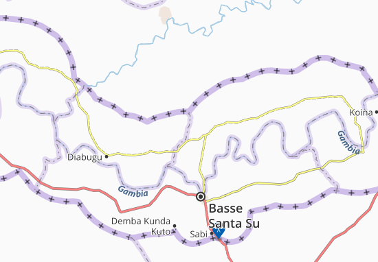 Mapa Tuba-Wuli