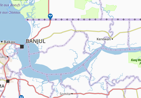 Mapa Bafulotor