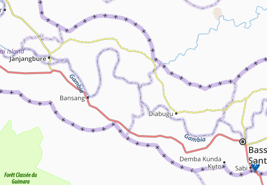 Mapa Dembaso