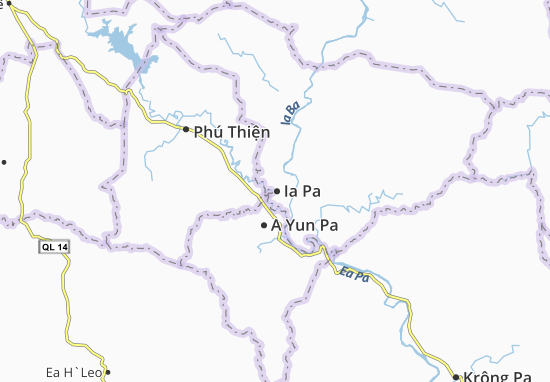 Karte Stadtplan Ia Pa