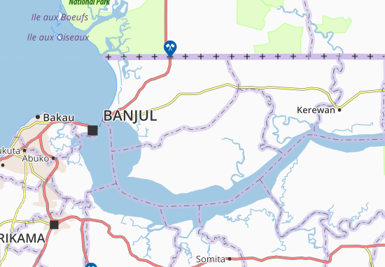 Dekordeh Bah Map