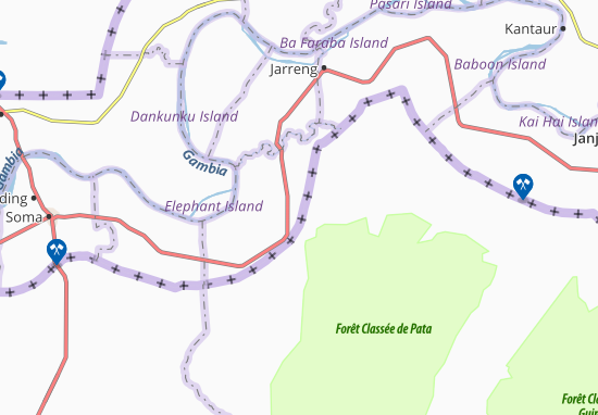 Niawoorulung Map