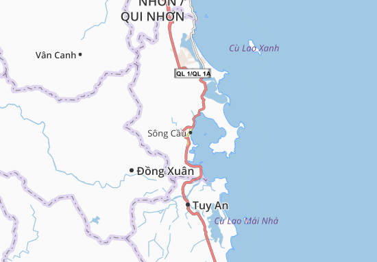 Karte Stadtplan Xuân Yên