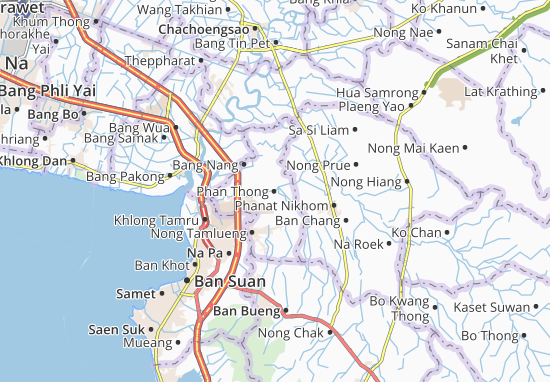 Mapa Phan Thong