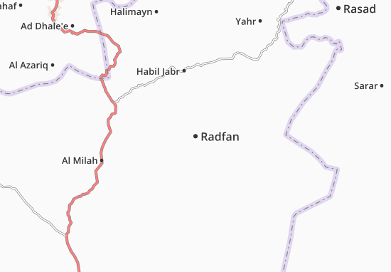 Karte Stadtplan Radfan