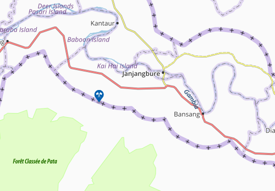 Mapa Sinchu Boggal