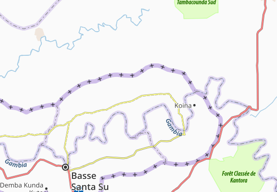 Mapa Sutukoba