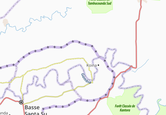 Mapa Brifu