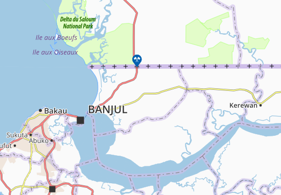 Mapa Bangali