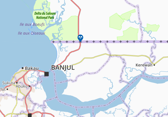 Mapa Ker Mbouguma
